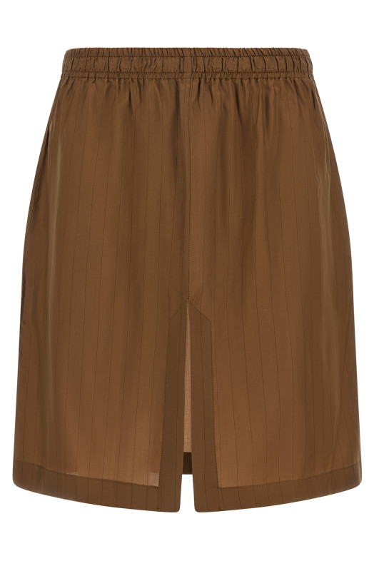 Double layer skirt Gray