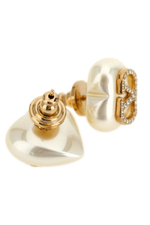 Valentino Garavani heart earrings Gold