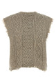 'Boyfriend Cable' vest Gray