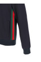 'Nastro Web' sweatshirt Blue