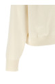 Свитер с вышитым цветком, белый ALBERTA FERRETTI A092066040002