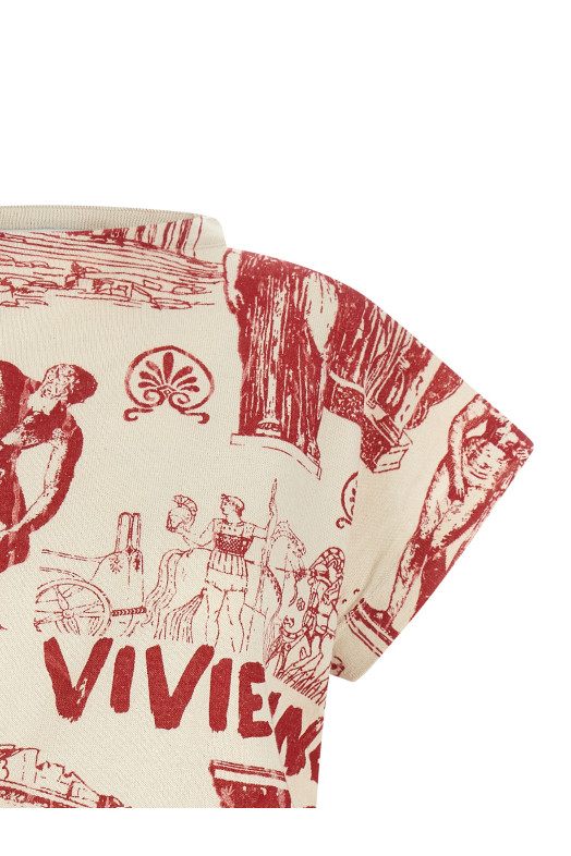 'Justine' top Red