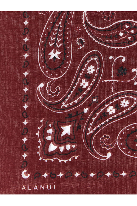 Bandana Paisley Bordeaux