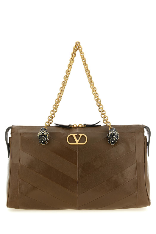 Valentino Garavani 'Panthea' medium shoulder bag Brown