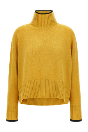 Turtle-Neck Sweater Yellow