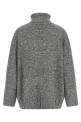 Crystal turtleneck sweater Gray
