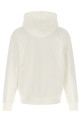 Logo patch hoodie White