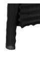 'Spring Pleats' cardigan Black