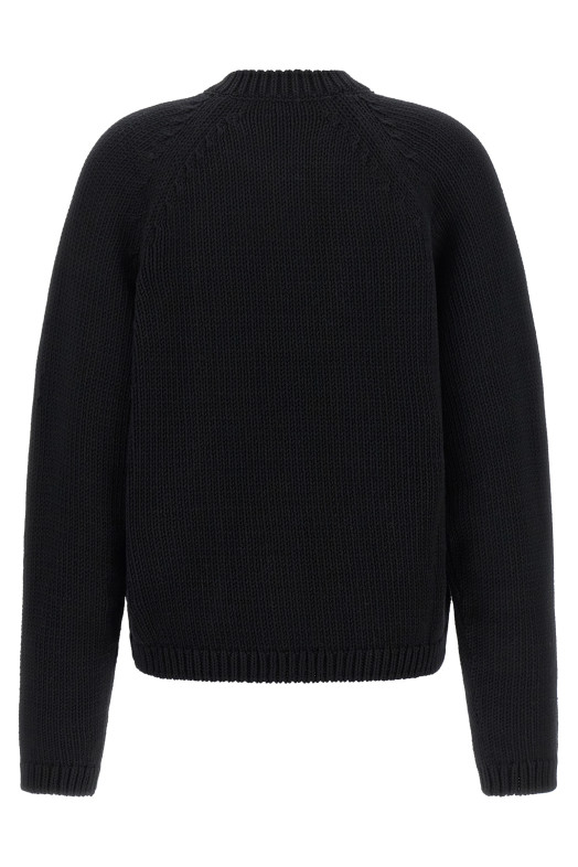 Cotton cardigan Black