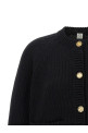 Cotton cardigan Black