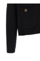 Cotton cardigan Black