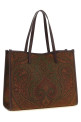 'Love Trotter' large shopping bag Multicolor