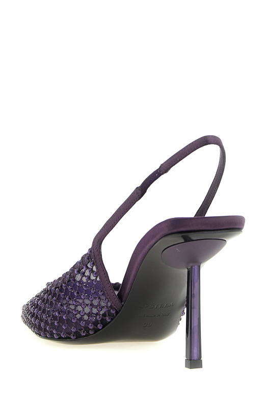 'Gilda' slingback Purple