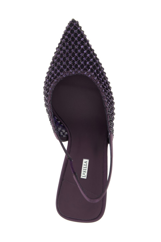 'Gilda' slingback Purple