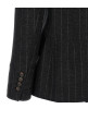 Блейзер у тонку смужку, сірий BRUNELLO CUCINELLI MG5767117C520