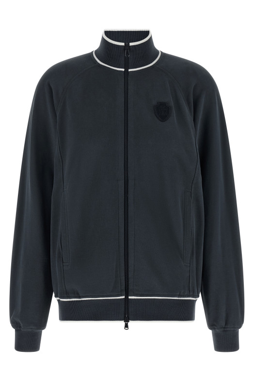 Heraldic patch sweatshirt Blue