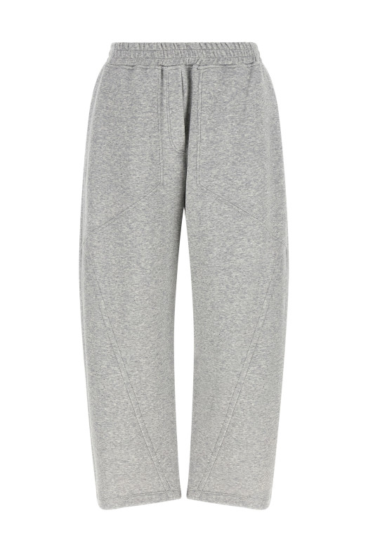 Cotton and cashmere joggers Gray