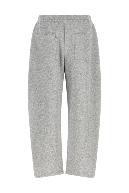 Cotton and cashmere joggers Gray
