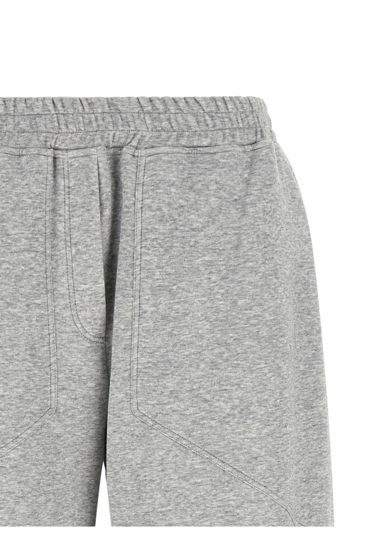 Cotton and cashmere joggers Gray