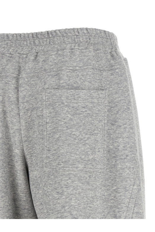 Cotton and cashmere joggers Gray