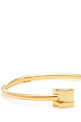 Geometric logo necklace Gold