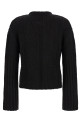 Silk and cashmere sweater Black