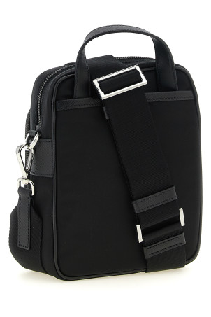 'Re-Nylon' crossbody bag Black