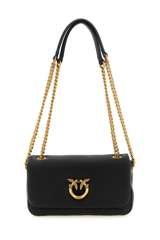 'Love Birds' shoulder bag Black