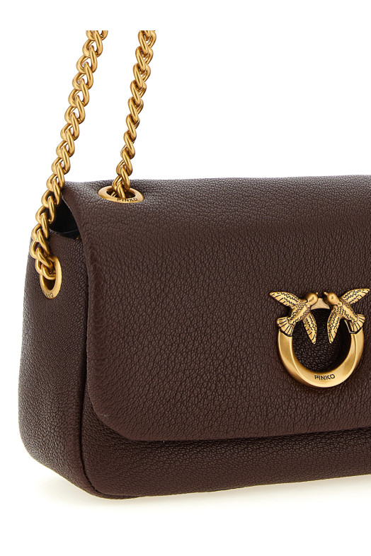 'Love Birds' shoulder bag Brown