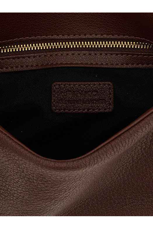 'Love Birds' shoulder bag Brown