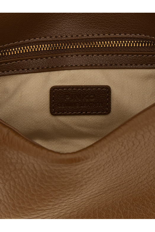 'Love Birds' shoulder bag Brown