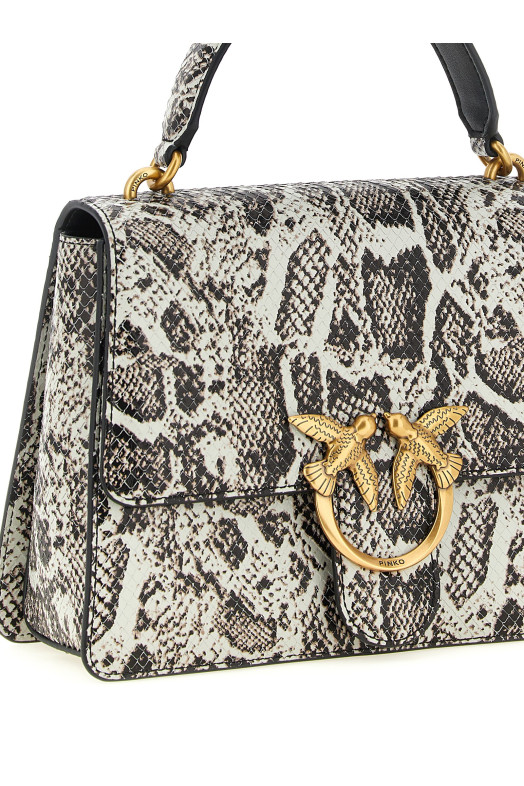 'Love Bag' bag with handle  Gray