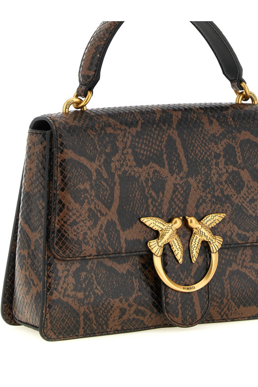 'Love One Light' medium handbag Brown