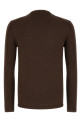 'Re-Nylon' Pocket Sweater Brown