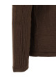 'Re-Nylon' Pocket Sweater Brown