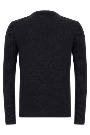 'Re-Nylon' Pocket Sweater Blue