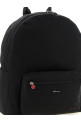 Рюкзак с логотипом, чёрный KITON UBA0160N0127001006