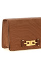 Lizard print crossbody bag Brown
