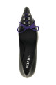Кожаные туфли на шпильке со шнурками, черные PRADA 1I612OFA055V69F0002