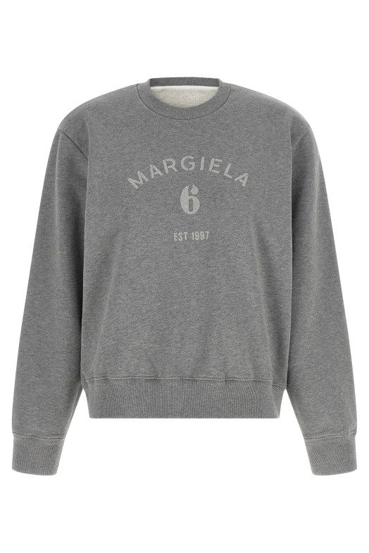 Logo print sweatshirt Gray