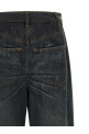 Джинсы асимметричного кроя, синие MM6 MAISON MARGIELA S52LA0257M30064962