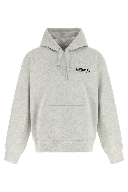 'Wiptopia II' hoodie Gray