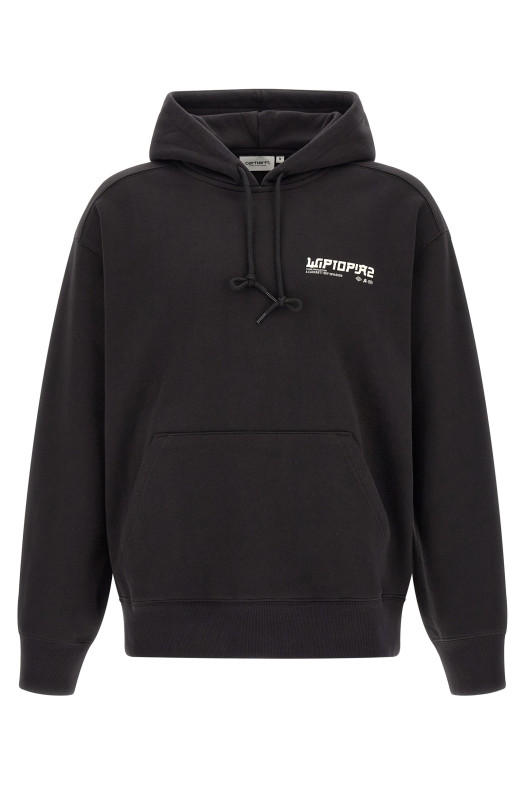 'Wiptopia II' hoodie Black