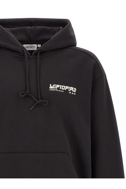 'Wiptopia II' hoodie Black