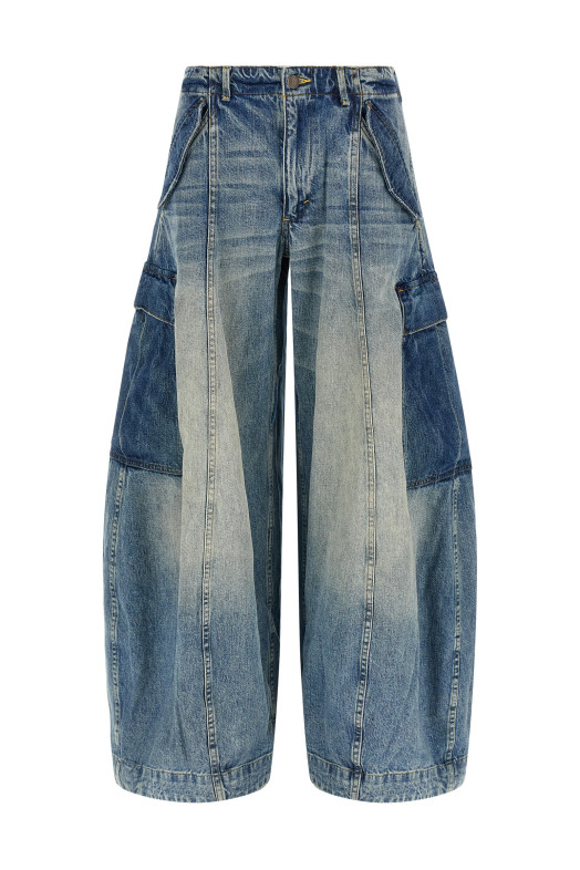 Джинсы «Siouxsie Field Cargo», синие R13WD236D475ATWOTONEVINTAGEBLUE