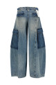 Джинсы «Siouxsie Field Cargo», синие R13WD236D475ATWOTONEVINTAGEBLUE
