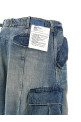 Джинсы «Siouxsie Field Cargo», синие R13WD236D475ATWOTONEVINTAGEBLUE