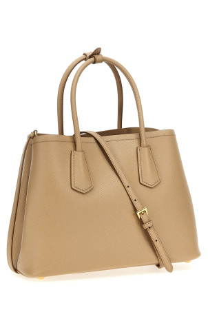 Сумка из кожи «Саффиано», бежевого цвета PRADA 1BG887VOOG2A4AF0036