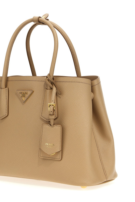 Сумка из кожи «Саффиано», бежевого цвета PRADA 1BG887VOOG2A4AF0036