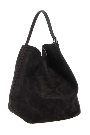 'Belted Tote' shoulder bag Brown